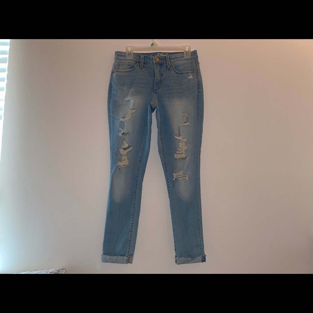 Light Wash Skinny Jeans